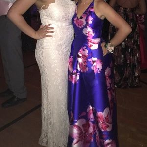 Purple and Pink floral dress!